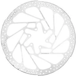 TRP R1 Disc Rotor - 180mm, 6-Bolt, 2.3mm Thick, Silver