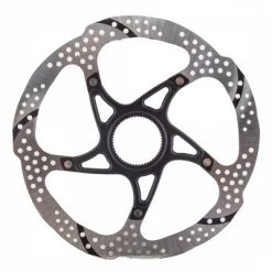 TRP-25 Disc Brake Rotor - 180mm, Center Lock, 1.8mm, Silver/Black