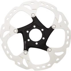 Shimano Deore XT SM-RT86-M Disc Brake Rotor - 180mm, 6-Bolt, Silver/Black