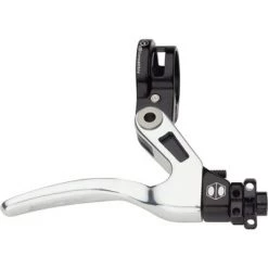 BOX One Short Reach Brake Lever Flat Bar/BMX- Individual Silver