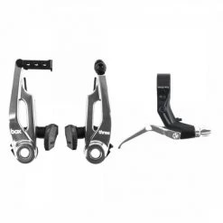 Box Components Three V-Brake Kit Frt or Rr Caliper, Pads, Lever, Cable & Housing