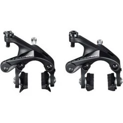 Shimano Ultegra BR-R8100 Road Caliper Brake Set - Front and Rear, Dual Pivot, Black