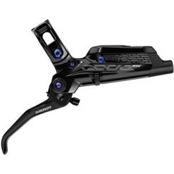 SRAM Code RSC Disc Brake and Lever - Rear, Hydraulic, Post Mount, Black with Rainbow Hardware, A1