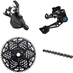 BOX Three Prime 9 X-Wide MultiShift Groupset X-Wide RD,11-50t Cassette,Prime 9