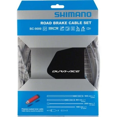 Shimano Dura-Ace BC-9000 Polymer-Coated Brake Cable Set Anti-Rust Protection