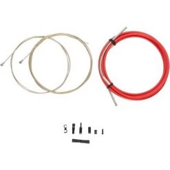 Jagwire Pro Brake Cable Kit Road SRAM/Shimano Kevlar© Reinforced Housing, Red