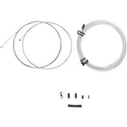 Jagwire 2x Sport Shift Cable Kit SRAM/Shimano, Sterling Silver