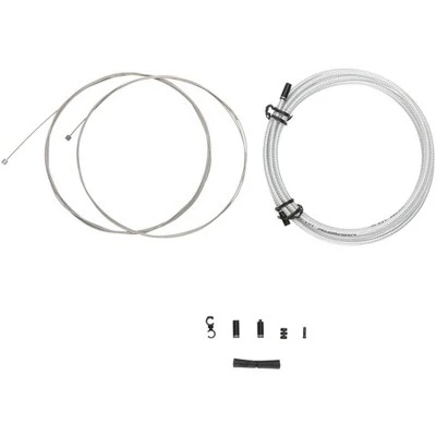 Jagwire 2x Sport Shift Cable Kit SRAM/Shimano, Sterling Silver