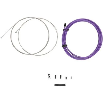 Jagwire 2x Sport Shift Cable Kit SRAM/Shimano, Purple