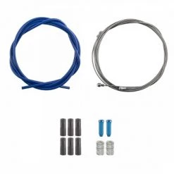 Clarks Stainless Steel Sport Brake Kit Front and Rear Blue