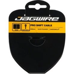 Jagwire Pro Shift Cable 1.1 x 2300mm, Polished Slick Stainless Steel,Campagnolo