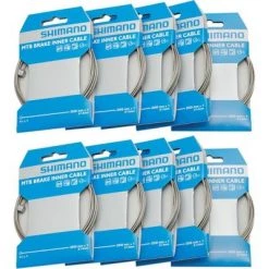 Shimano MTB and Road Brake Cable 1.6 x 2050mm Box of 10 On Header Cards