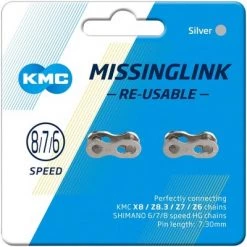 KMC Missing Link Chain Link And Pin 6 7 8 Speed Card/2