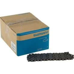 Shimano CN-HG53 Chain - 9-Speed, 116 Links, Gray, Box of 20