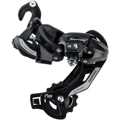 Shimano Tourney RD-TY500-SGS Rear Derailleur - 6,7 Speed, Long Cage, BMX/Track