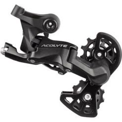 microSHIFT Acolyte Super Short Rear Derailleur - 8 Speed, Super Short Cage, Black