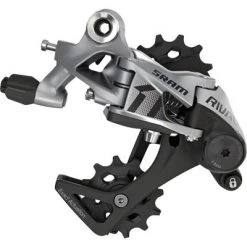 SRAM Rival 1 Rear Derailleur - 11 Speed, Medium Cage, Black/Silver