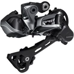 Shimano GRX RD-RX817 Rear Derailleur - 11-Speed, Long Cage, Black, With Clutch, Di2, For 1x