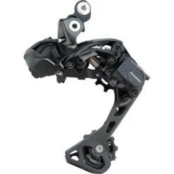 Shimano Deore XT RD-M8050-GS Rear Derailleur - 11 Speed, Medium Cage, Black, Di2