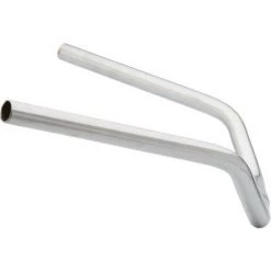Wald 898 Gull Wing Steel Handlebar: 28" Wide, 3" Rise, 1" Clamp, Chrome