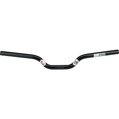 Ciari Attabar AL250 BMX Handlebar - 2.5", Black
