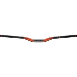 Truvativ Descendant CoLab Troy Lee Designs Riser Bar - 35mm clamp, 760mm width, 25mm rise, Starburst Orange/Black