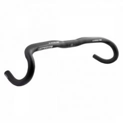 FSA A-Wing Pro AGX Drop Handlebar - Aluminum, 31.8mm Clamp, 44cm, Black