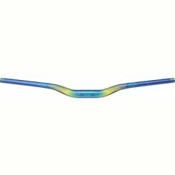 TruVativ Descendant CoLab Handlebar Troy Lee Designs Downhill 35mm Clamp, 800mm Width, 25mm Rise, Starburst Cyan/Blue