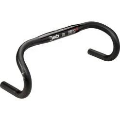 Deda Elementi Zero100 Shallow Drop Handlebar - Aluminum, 44cm, 31.7mm, Black