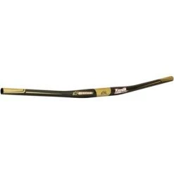 Renthal FatBar Lite Carbon Handlebar: 20mm Rise 740mm Width 31.8mm Gold Limited Edition