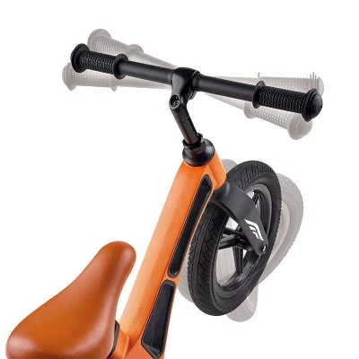 Hape New Explorer Lightweight Free Riding Balance Bike with Magnesium Frame and Adjustable Seat for Kids Ages 3 to 5 Years, Orange - Image 3