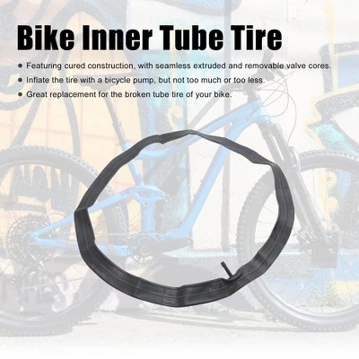 X AUTOHAUX Cycling Road MTB Bike Bicycle Wheel Inner Tube Tire Tyre Black 24"x2.125" - Image 2