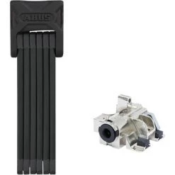 Abus Bordo 6015/90 Folding Lock with keyed alike eBike Battery Lock Core DT2