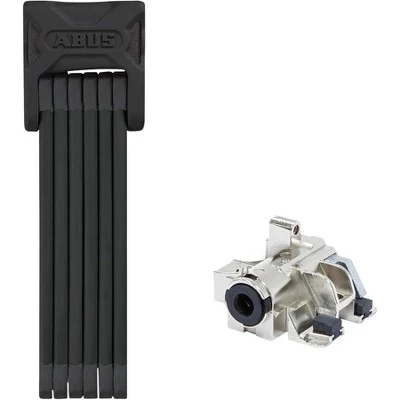 Abus Bordo 6015/90 Folding Lock with keyed alike eBike Battery Lock Core DT2