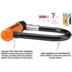 Kryptonite Evolution Series U-Lock 3.25 x 5.5" Black