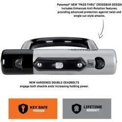 Kryptonite KryptoLok U-Lock 5 x 9" Black