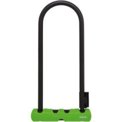 Abus Ultra 410 U-Lock 4.25 x 11" Black/Green
