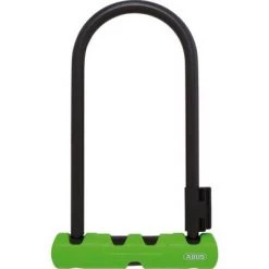 Abus Ultra 410 U-Lock 3.9 x 9" Black/Green
