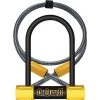 OnGuard BullDog Series U-Lock 3.5 x 5.5" Black/Yellow with cable