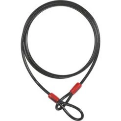 ABUS Cobra Seat Leash 5mm x 75cm 2.5ft Black bike bicycle lock bikelock