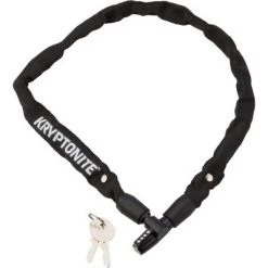 Kryptonite Keeper 465 Chain Lock with Key Lightweight Steel 4mm x 65cm Black