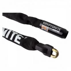 Kryptonite Keeper 712 Chain Lock with Key Steel 120cm Length End Link Lock
