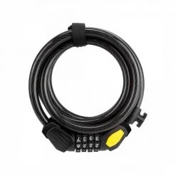 Sunlite Defender Combo Cable Lock Combo 12mm 6`/183cm