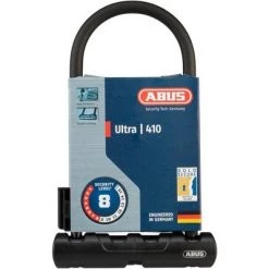 Abus Ultra 410 U-Lock 3.9 x 9" Black