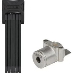 Abus Bordo 6015/90 Folding Lock with keyed alike Powertube Lock Core IT2.1