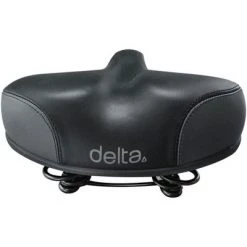 Delta Cycle Delta Cruiser Saddle - Steel, Black