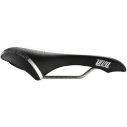 Selle Italia DIVA Gel Superflow Saddle - Titanium, Black, Women's, Large, 152 mm