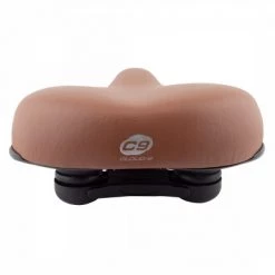 Cloud 9 Cloud-9 Unisex Bicycle Comfort Seat Support XL Brown Cruiser Multi-Stage Foam