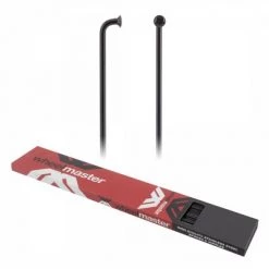 Wheel Master Black Stainless Steel Spokes J-Bend 2.0 298mm Black