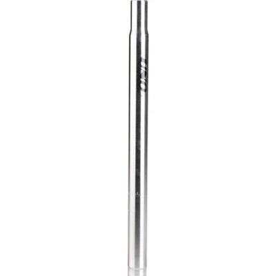 Kalloy Uno Straight Seatpost 26.0 mm x 350 mm Silver 1-pc forged 6061 aluminum